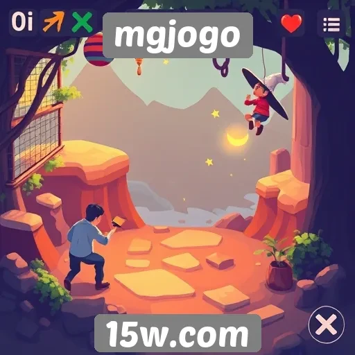 Navegação intuitiva e interface do site mgjogo